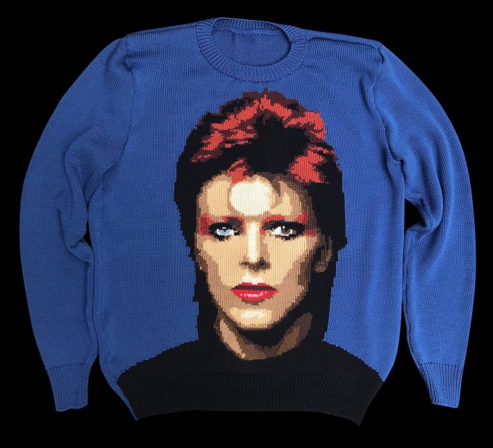 デヴィッド・ボウイのセーター