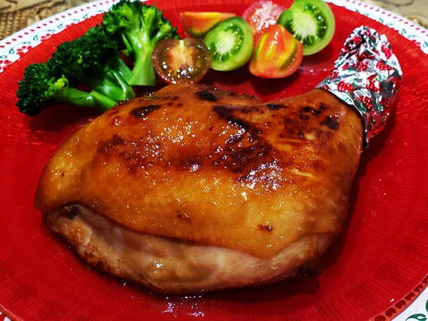フライパンでシンプルに作る 愛情たっぷり「クリスマスチキン」の作り方