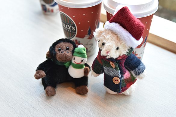 スタバ＆タリーズの季節限定ドリンク飲み比べ　クリスマス仕様のゴリーズ＆ベアフル(R)