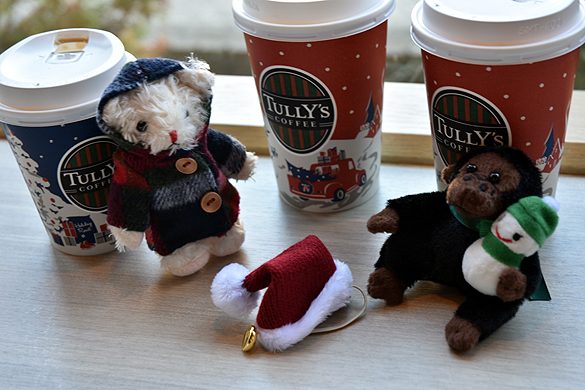スタバ＆タリーズの季節限定ドリンク飲み比べ　クリスマス仕様のゴリーズ＆ベアフル(R)