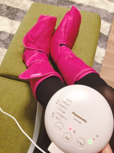 パナソニック「エアーマッサージャー　レッグリフレ EW-RA89」￥22,001