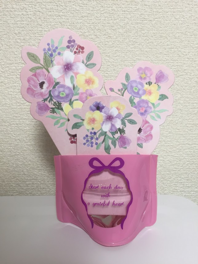 まるでお花を飾っているみたい