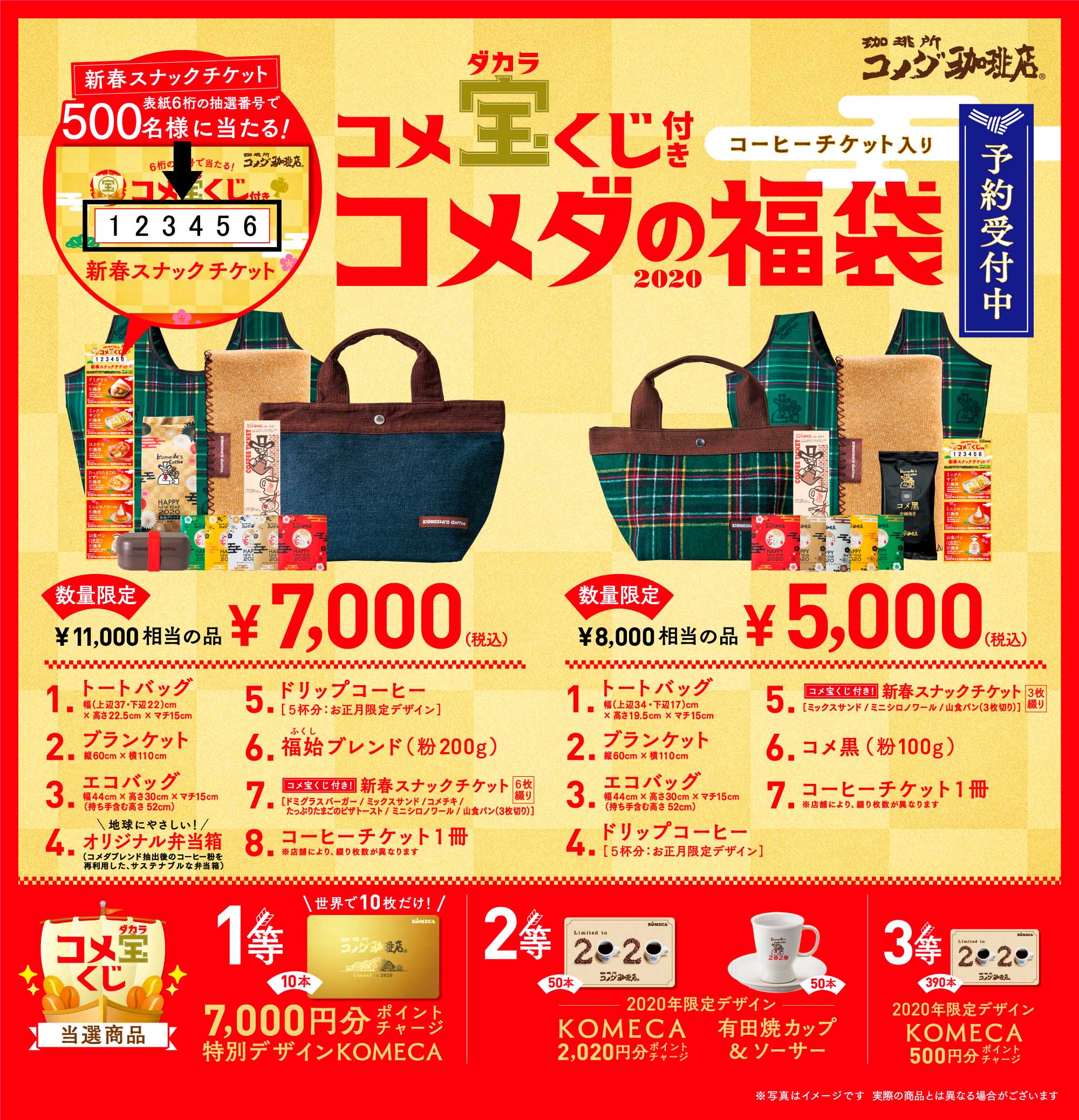 コメダ「福袋」2020