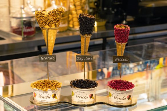 冬にアイス　イタリアの老舗チョコレート・ジェラート専門店「Venchi（ヴェンキ）」（東京都・銀座）