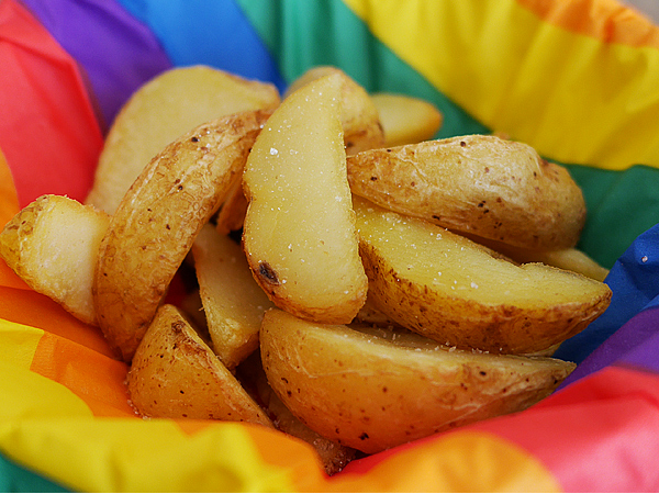 フライドポテトを揚げずに おいしく作る方法