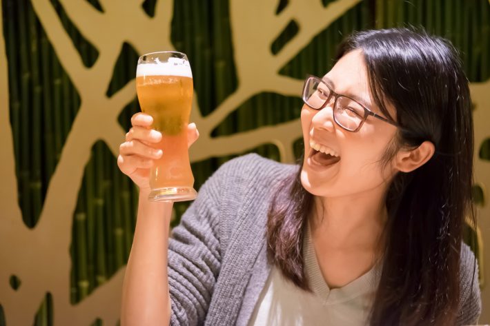 ホットヨガ終わりのビールが格別！