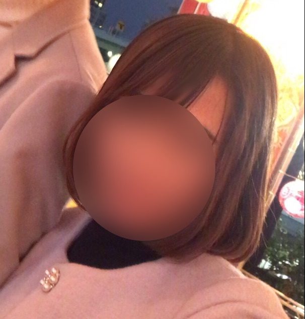 試行錯誤してごまかした前髪　白河果歩さん（仮名・30歳）