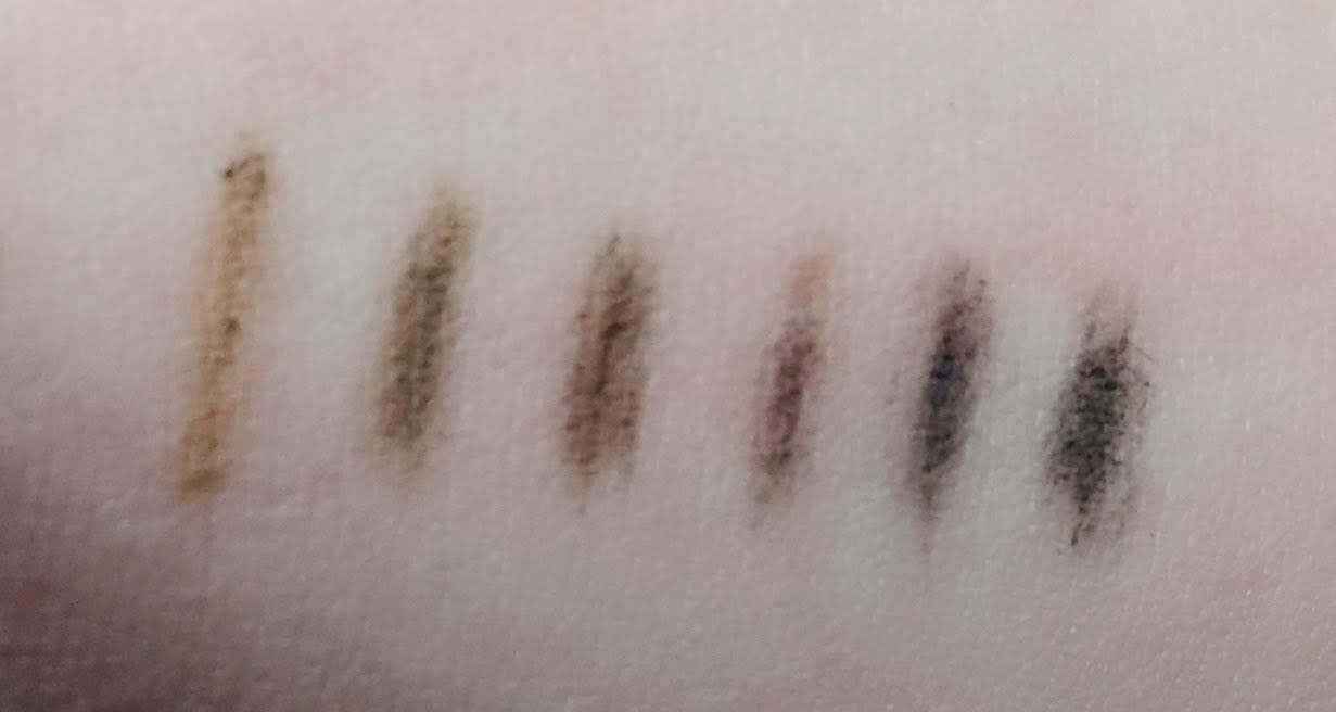 アイブロウペンシル　各100円　ダイソーのコスメブランド「U R GLAM（ユーアーグラム）」