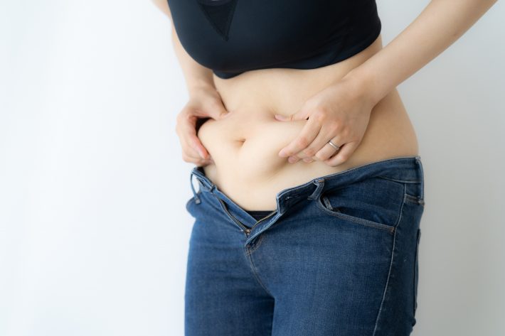 お腹の贅肉が気になってる主婦の武田美波さん（仮名・35歳）