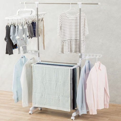 「ステンレスI型物干し アトレ(132)」1,843円