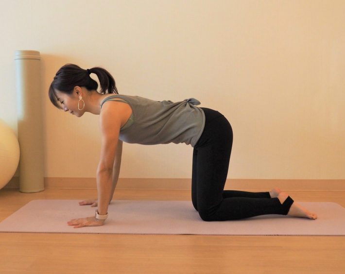 股関節まわりの緊張を緩める1