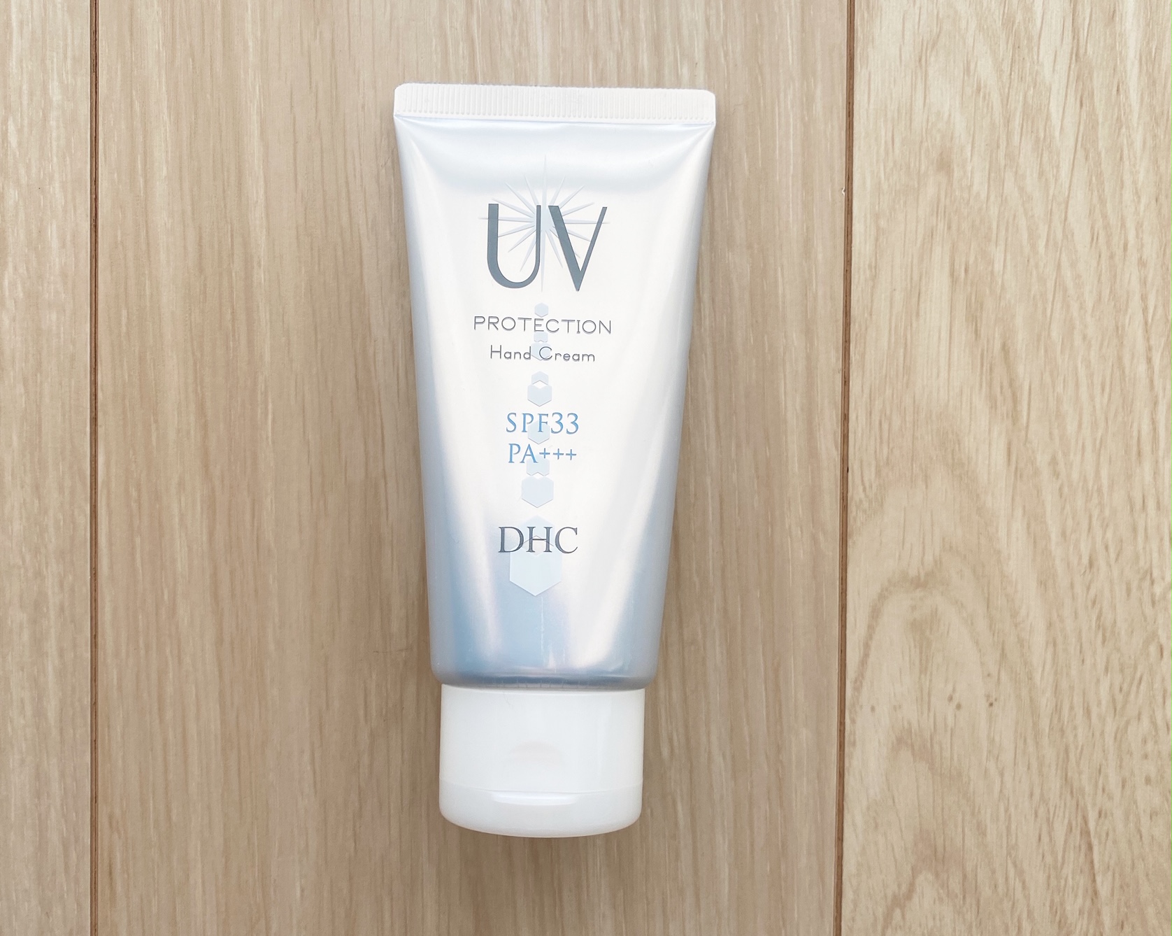DHC「UV ハンドクリーム」60g 900円