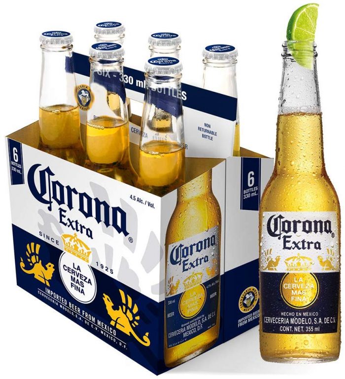 ビール コロナ・エキストラ ボトル [ メキシコ 355ml×6本 ]　Amazon販売ページより