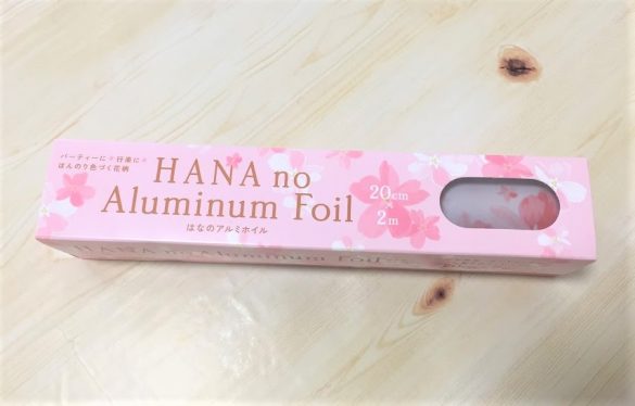 キャンドゥで発見！ 桜グッズ5選　はなのアルミホイル　