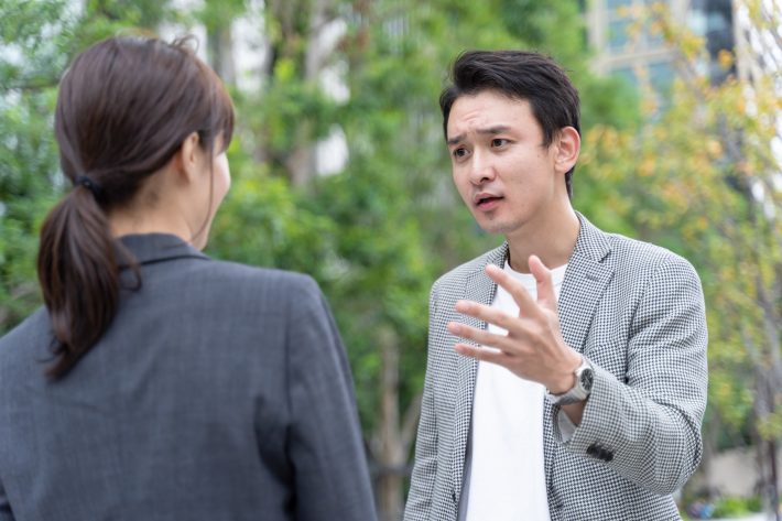 家の前で待ってた彼と修羅場に