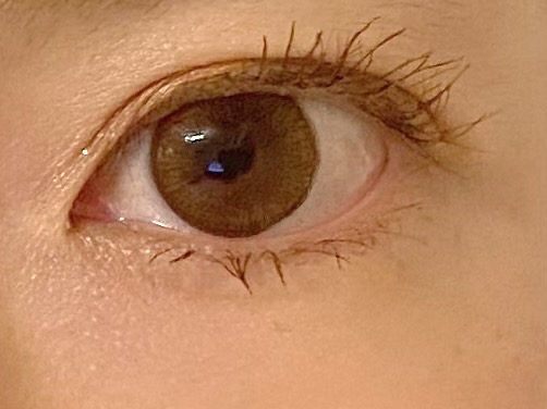 キャンメイク　塗ってから8時間後