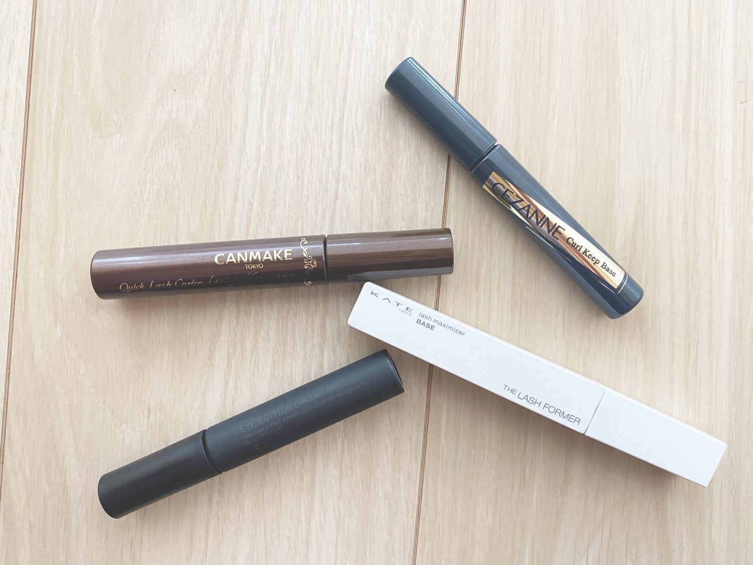 マスカラ下地4種を徹底比較