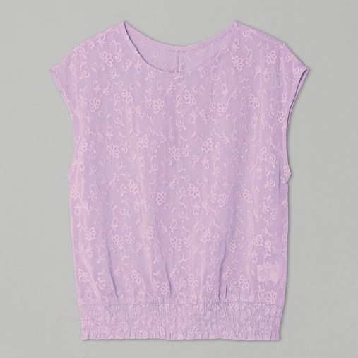 エンブロイダリーブラウス(半袖)MNM+X ¥1,990+税(画像:GUオンラインショップより)