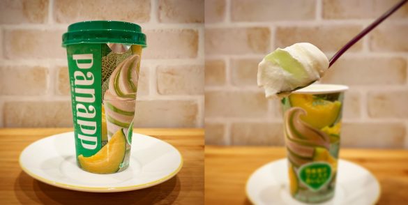 江崎グリコ「パナップ　国産メロンパフェ」