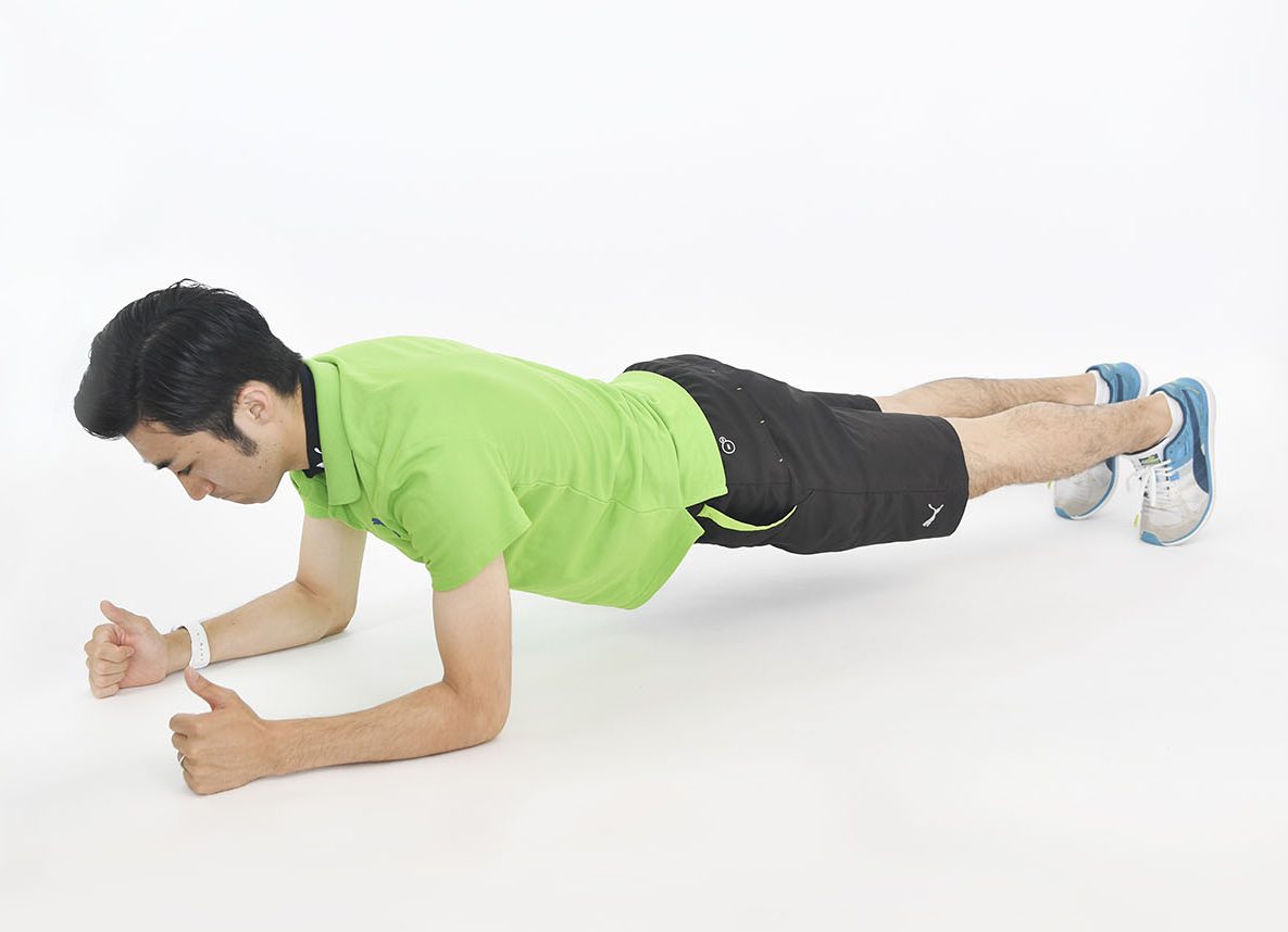 最強プランクにレッツチャレンジ！