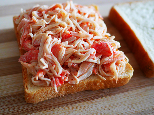 シーフードカクテルサンドイッチ