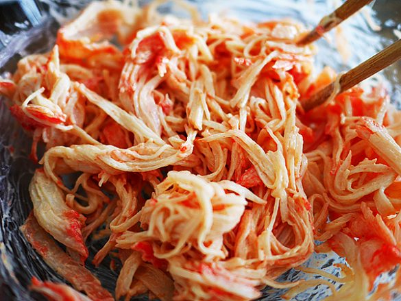 シーフードカクテルサンドイッチ