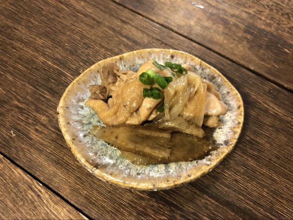 すき焼きのタレでできる「鶏ごぼう」