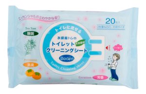 ボーデンお掃除トムのトイレットクリーニングシート