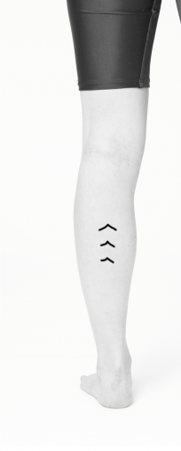 ☆ふくらはぎ3点プッシュ　ツボ