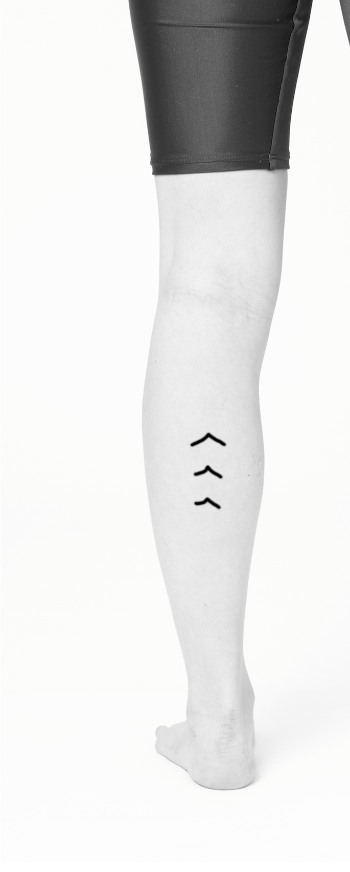 ☆ふくらはぎ3点プッシュ　ツボ