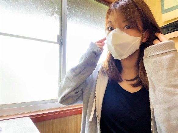 ORIGAMI MASK着けてみた