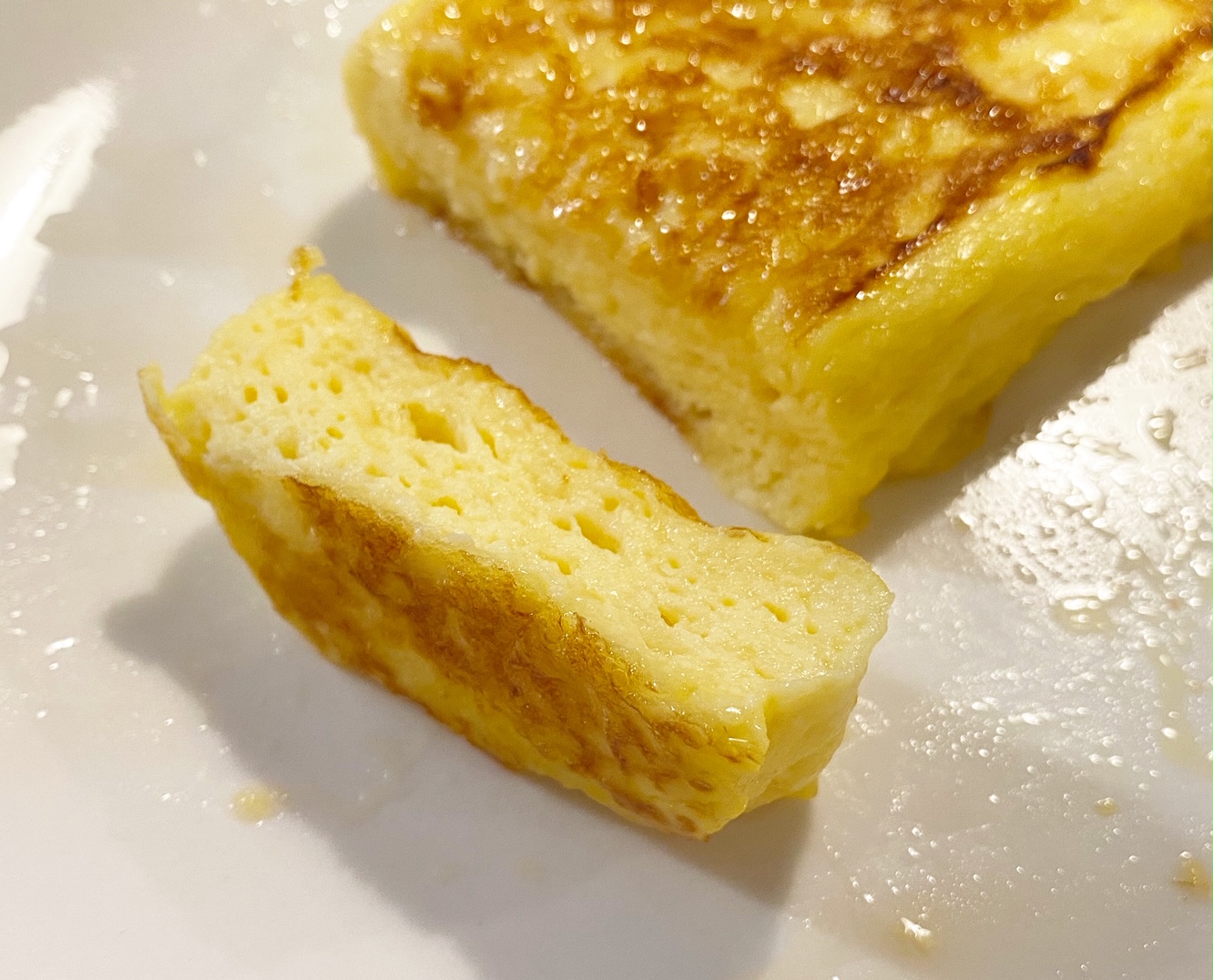 特性レシピで作ったフレンチトーストは超フワフワ
