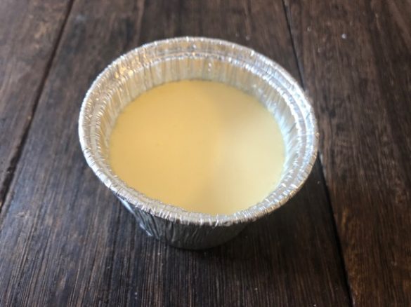ミルクプリンを炙ってクリームブリュレづくり