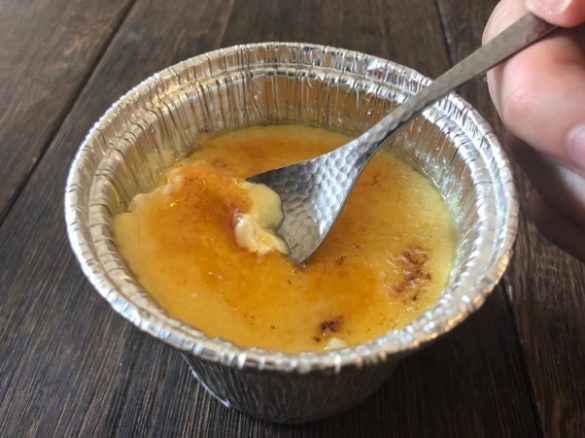 焦げ目は少ないけどパリッとしてる