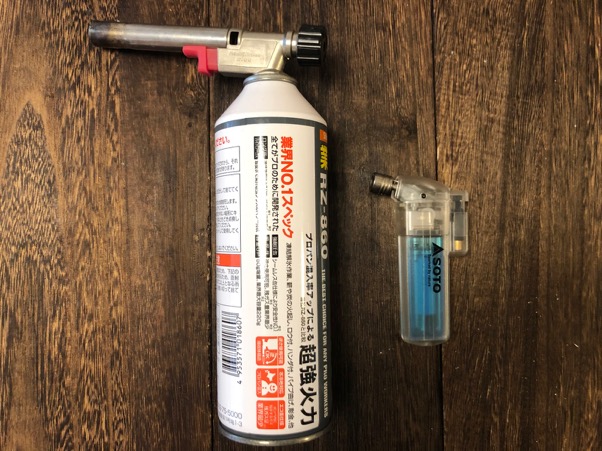 SOTOポケトーチとガスバーナーの違いは？