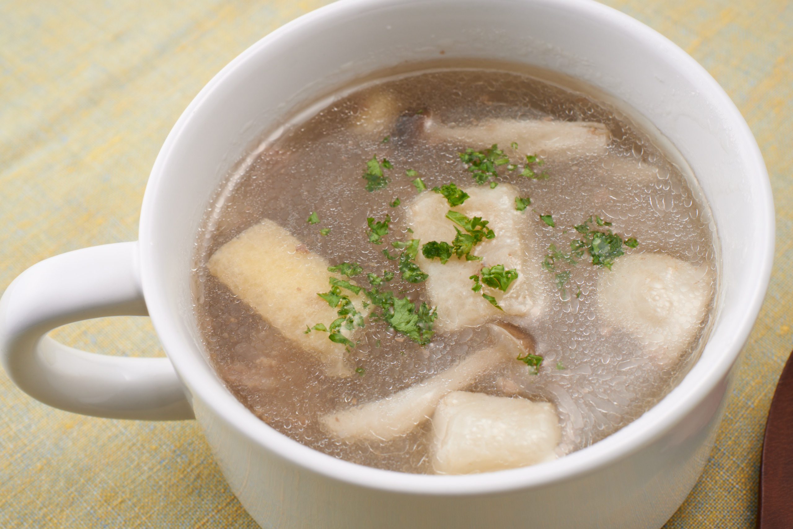 牛脂はスープに