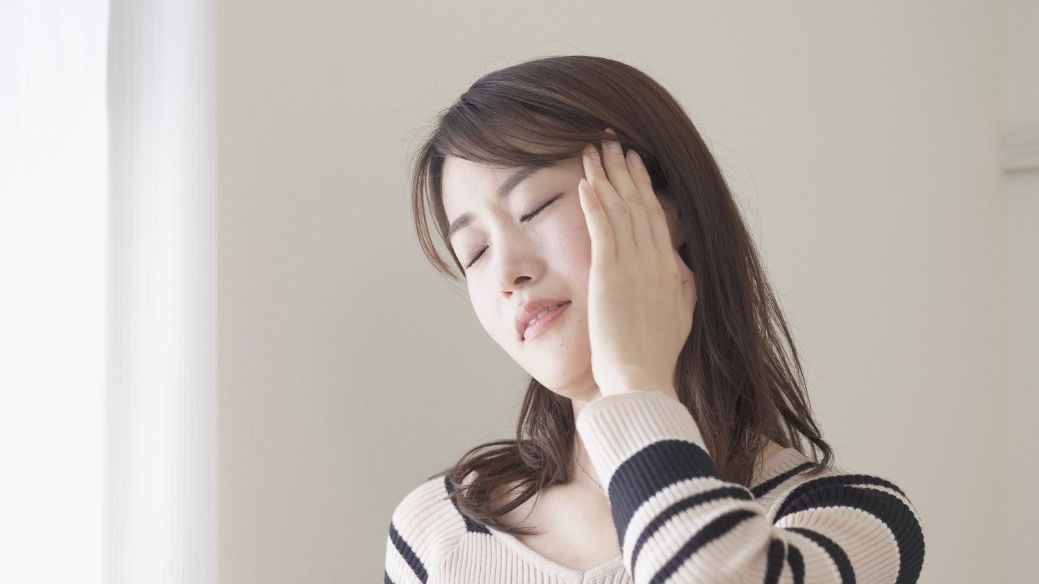 3. 歯応えのあるものを左右均等に