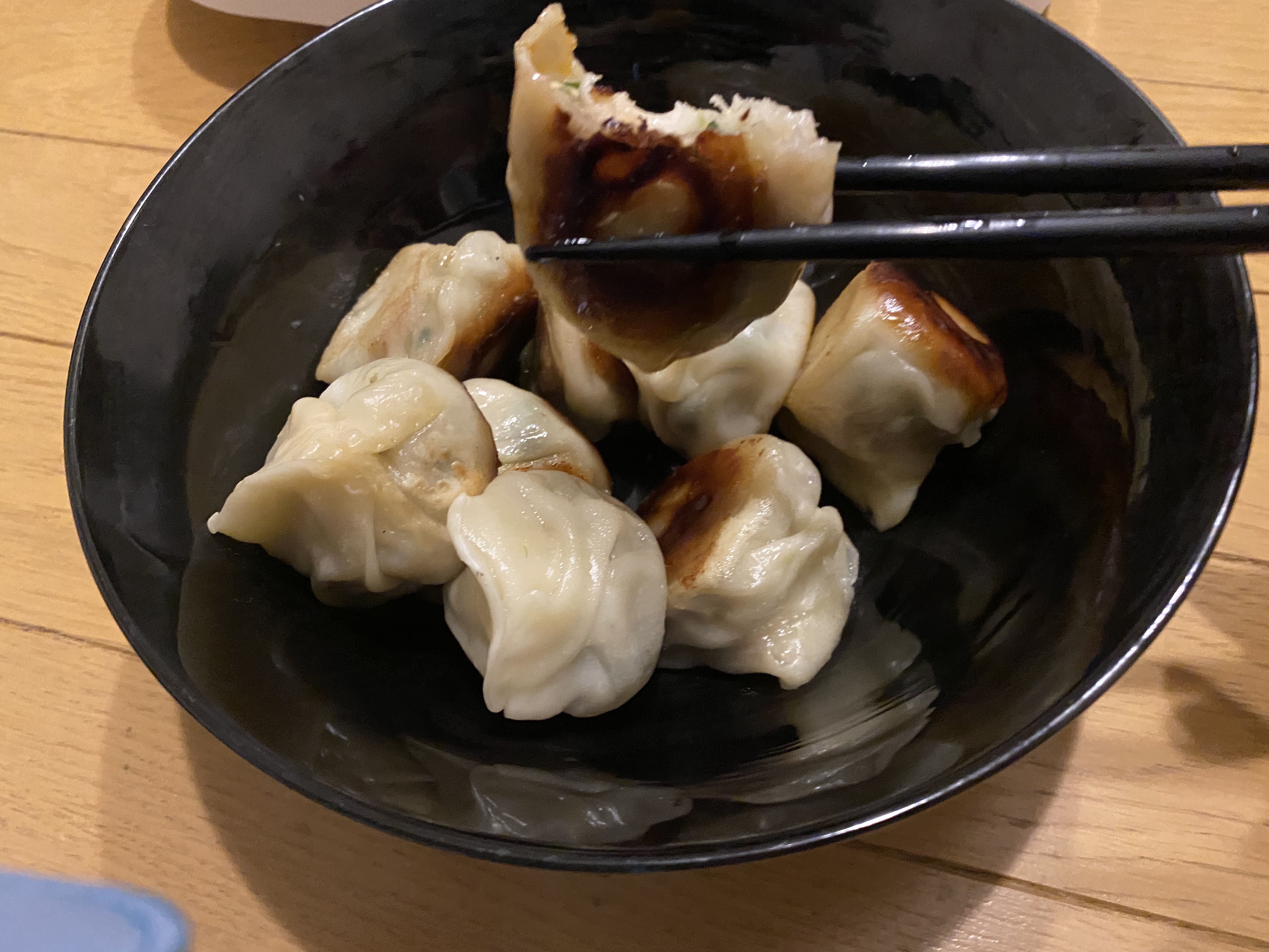 餃子も焼けちゃった！3