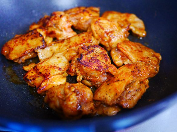 スパイシーグリルチキン（ケイジャンチキン、ジャークチキン）
