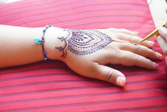 ヘナタトゥーボディペインティング