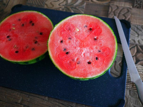 まずはスイカの土台を作る1