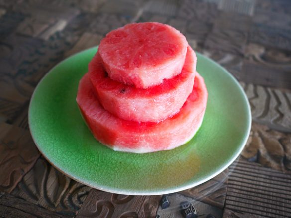 まずはスイカの土台を作る3