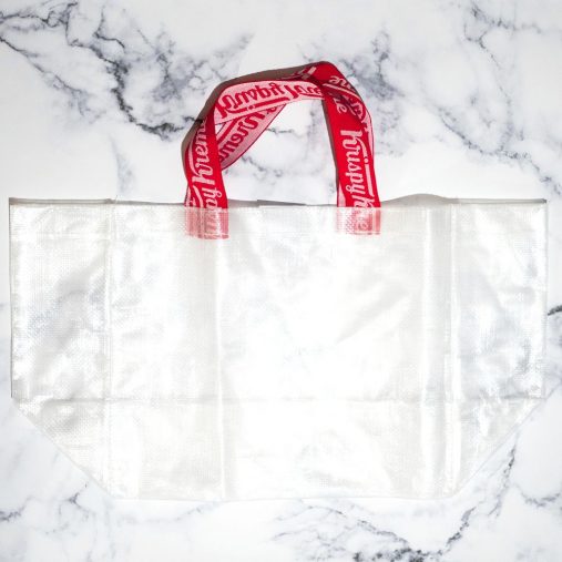 ［W35×H30×D20cm］単品購入380円（税別）orドーナツ12個以上とセットでの購入の場合200円（税別）／クリスピー・クリーム・ドーナツ