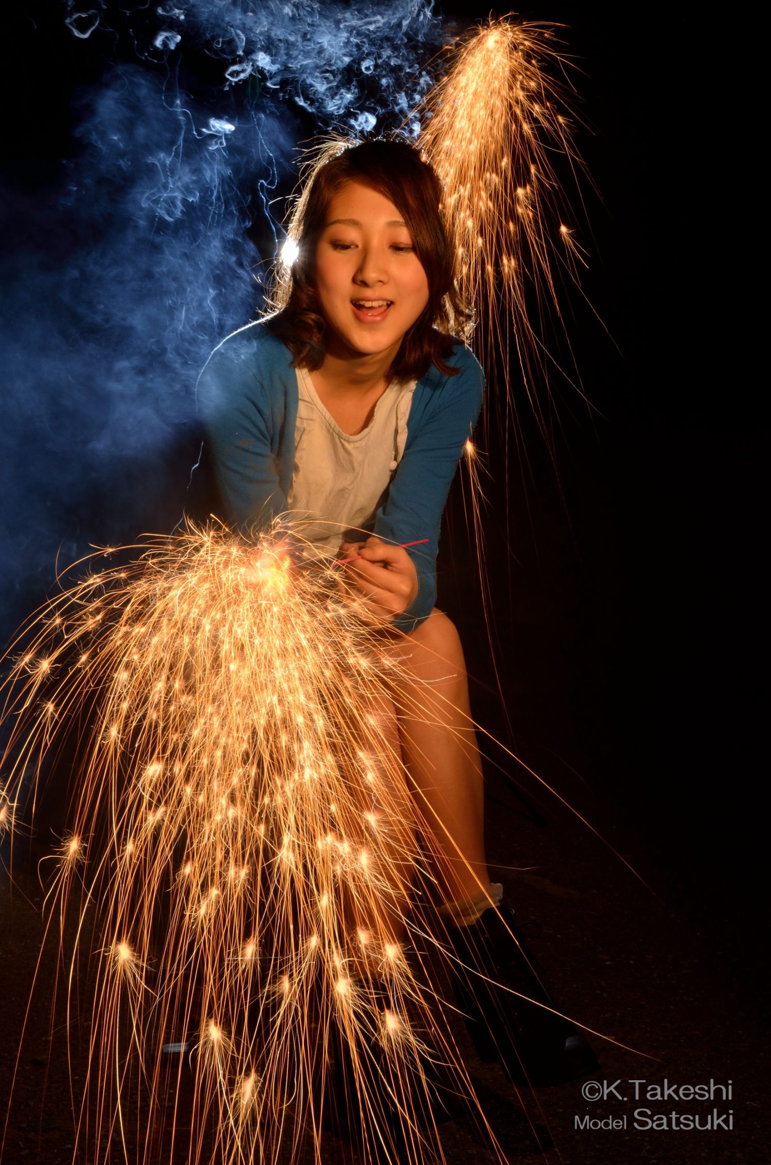 大人にこそやってほしい手持ち花火