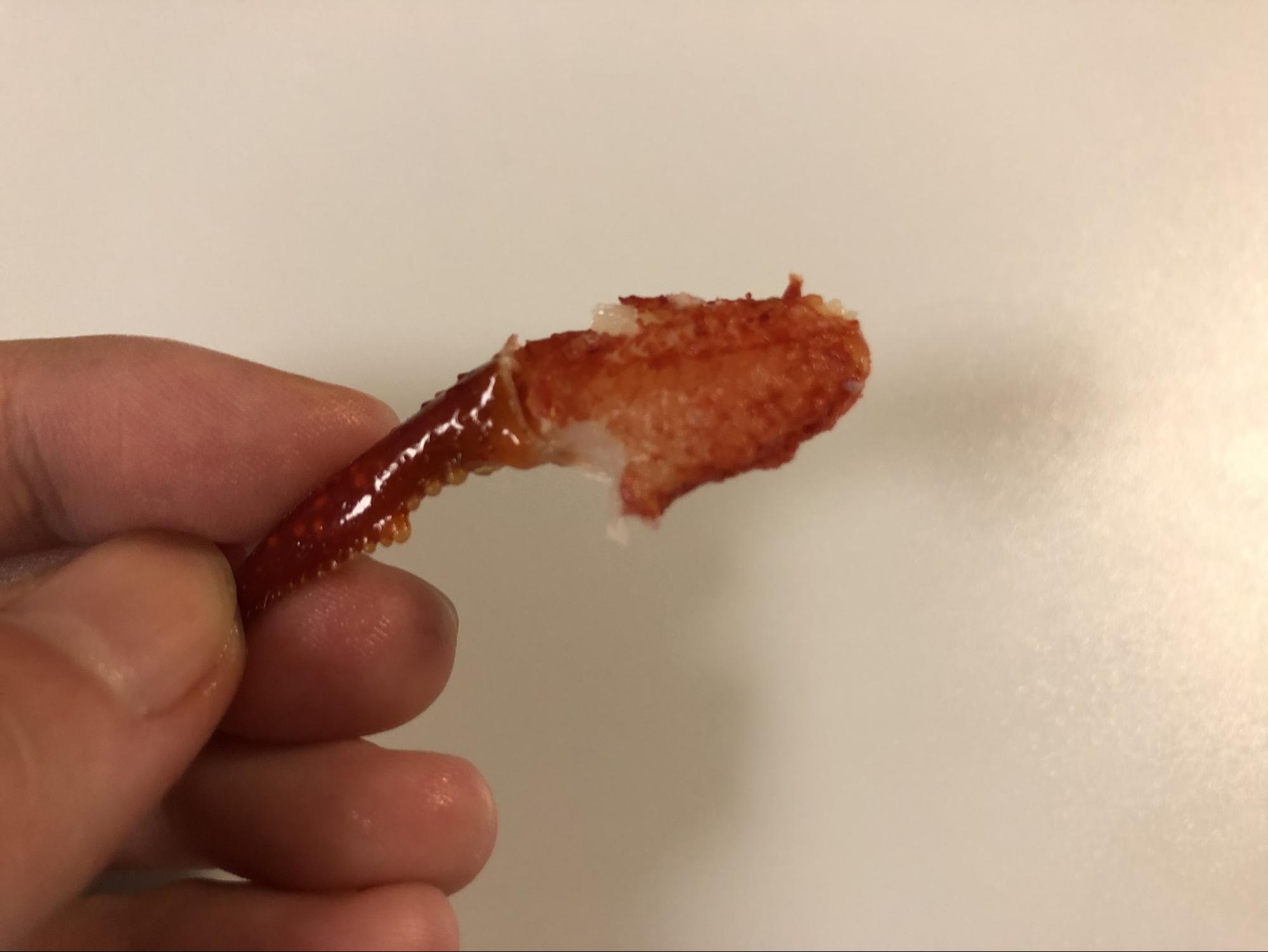 身はカニっぽい色味