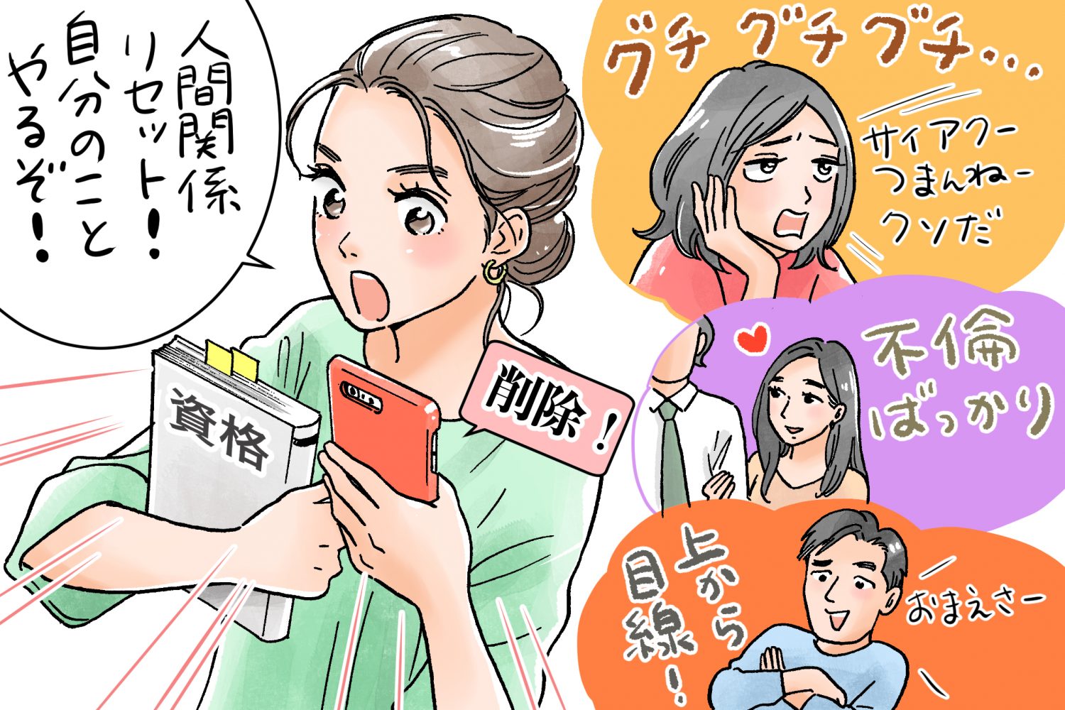 人間関係の整理