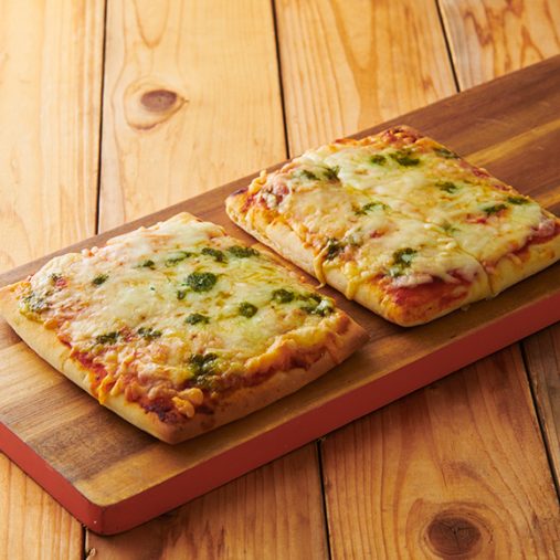 シャトレーゼ【糖質83%カットのピザ マルゲリータ 2枚入】