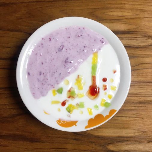 花火ヨーグルト、完成！