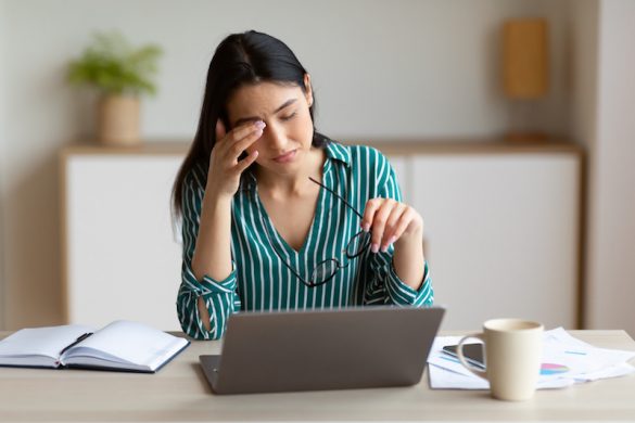 眼精疲労のケア