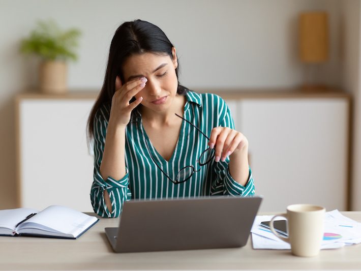 眼精疲労のケア